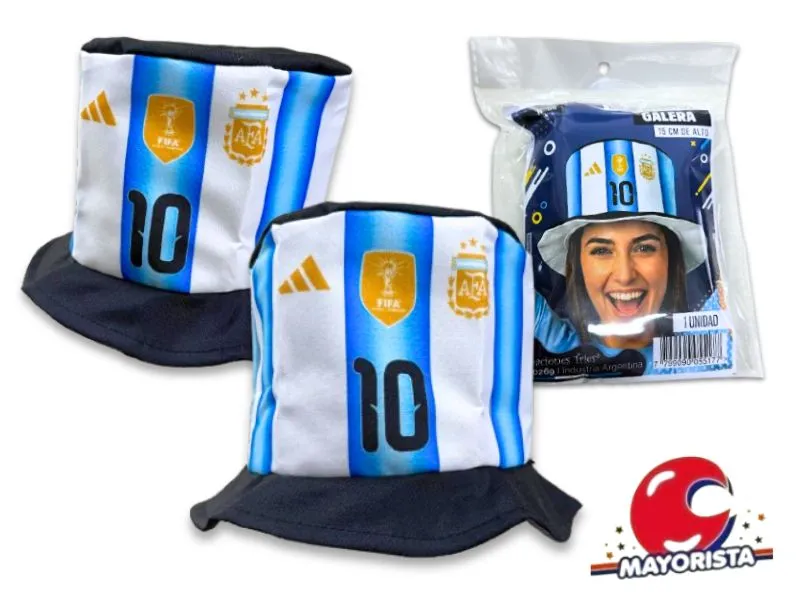 [7799090055177] GORRO ARGENTINA GALERA N55 POLIESTER (10269) TRIES