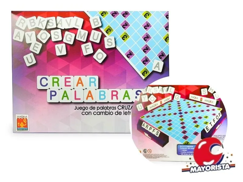 [7798130320657] JUEGO CREAR PALABRAS (JK-4552) - MAGIKA