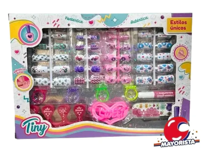 [7450077149912] SET DE UNAS TINY FASHION BLISTER 26X19 (53701) KADA