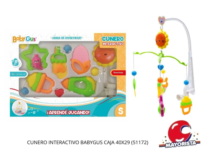 CUNERO INTERACTIVO BABYGUS CAJA 40X29 (51172) KADA