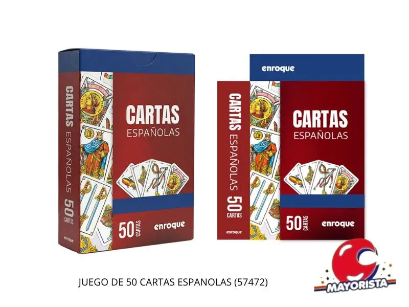 [7751079252236] JUEGO DE 50 CARTAS ESPANOLAS (57472) KADA