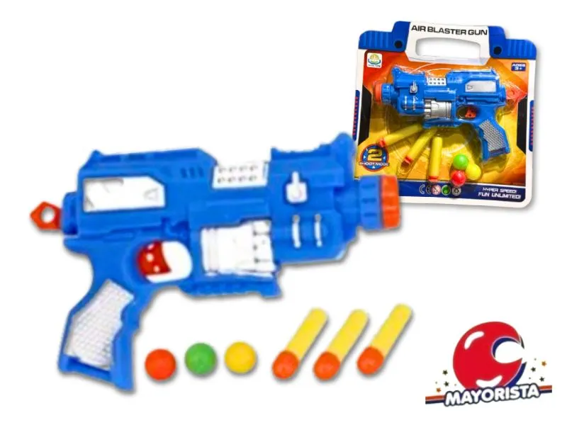 PISTOLA LANZA DARDOS BLISTER 23X23 (50935) KADA