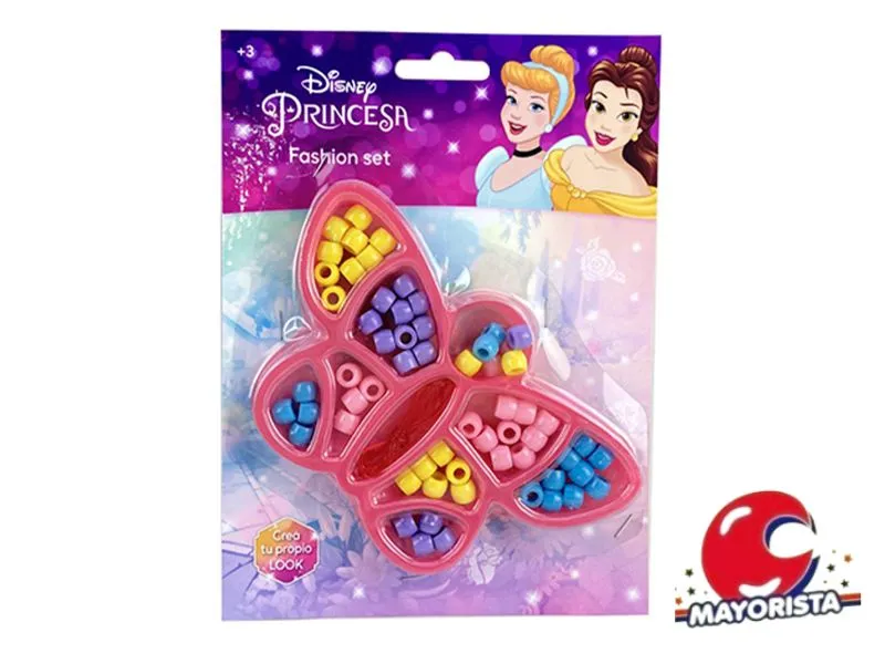 SET DE BIJOU MARIPOSA PRINCESAS BLISTER 19X14 (52880) KADA