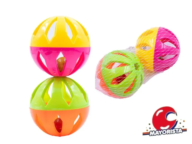 [7450077087290] SONAJEROS X 2 PELOTAS EN RED 16X8 (51133) KADA