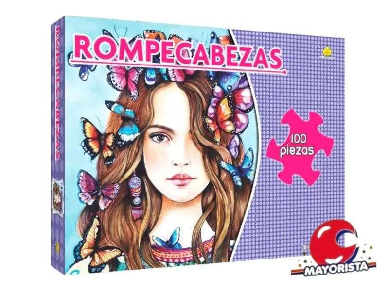[7798114530867] ROMPECABEZAS 100 PCS MARIPOSAS (86Y) YUYU