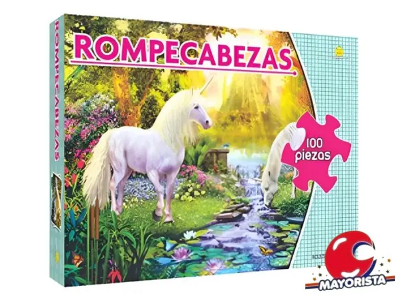[7798114531178] ROMPECABEZAS 100 PCS UNICORNIOS (117Y) YUYU