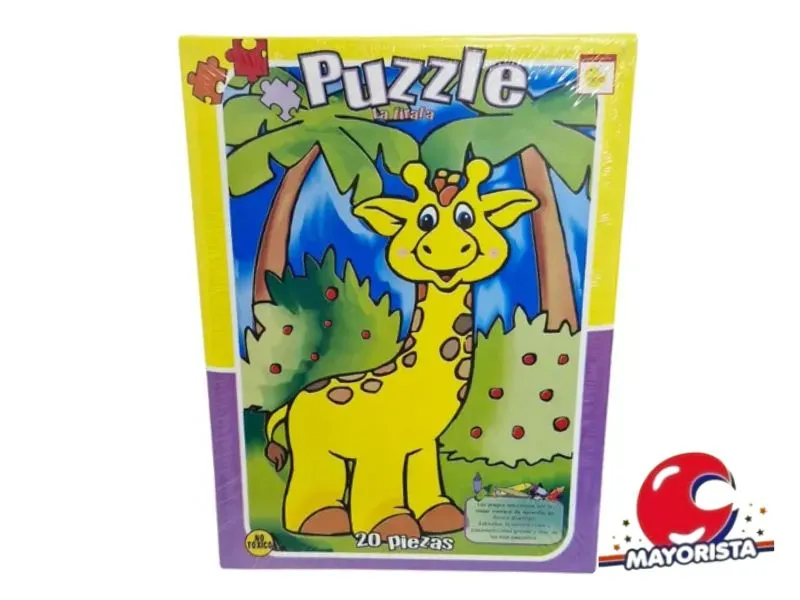 [7798114533134] ROMPECABEZAS 20 PCS JIRAFA (313Y) YUYU