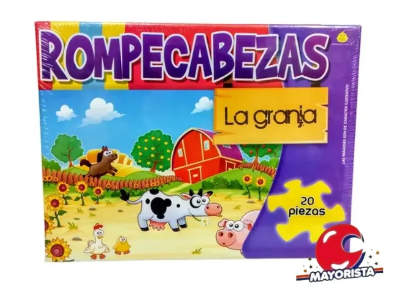 [7798114533127] ROMPECABEZAS 20 PCS LA GRANJA (312Y) YUYU