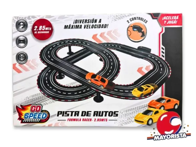 PISTA DE AUTOS 4,26 MTS CAJA 53X35 (57013) KADA