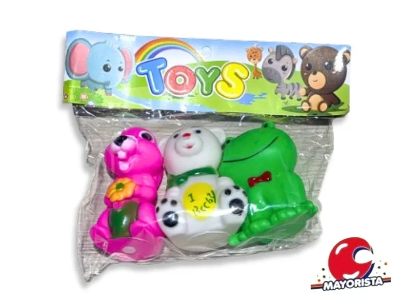 [7990500185068] CHIFLES ANIMALITOS X 3 BOLSA 16X18 (SD18506) BERKMA