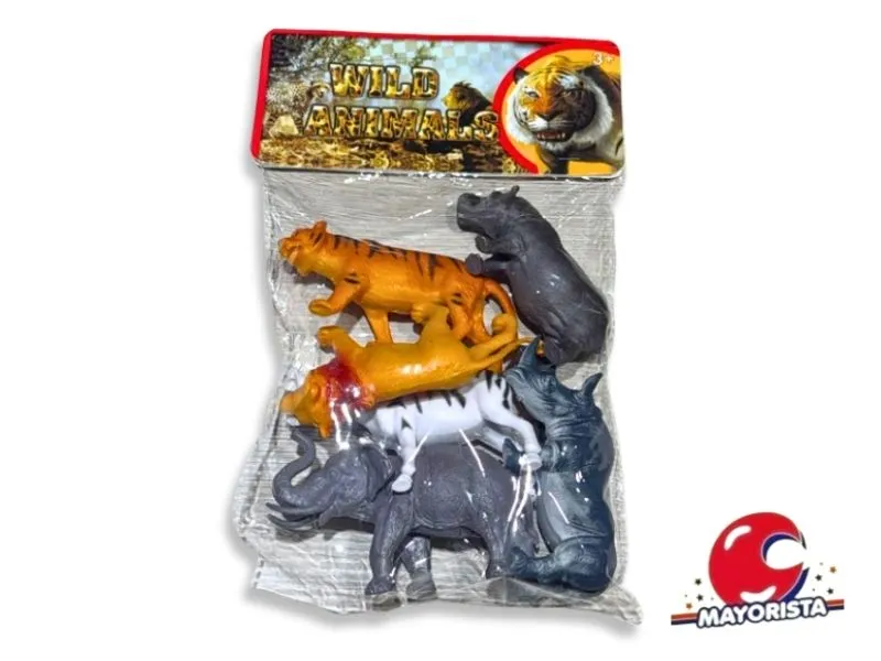 [7990500276520] SET DE ANIMALES X 6 BOLSA 35X22 (D0730-2) BERKMA