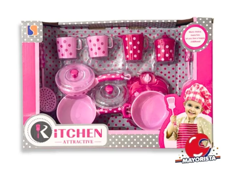 [7990500109521] SET DE COCINA 14 PCS CAJA 39X26 (684B) BERKMA