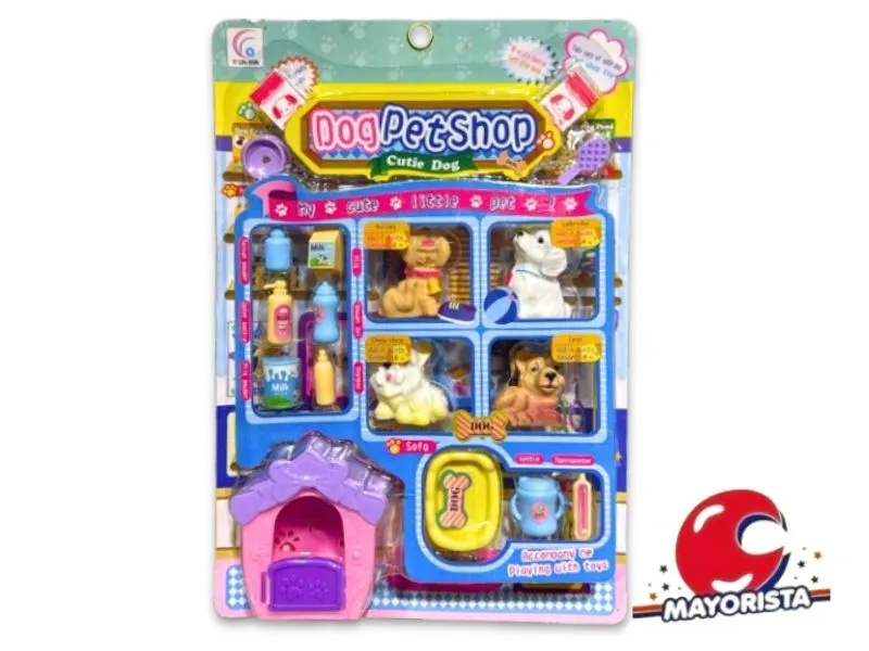[7990500167712] SET DE MASCOTAS 16 PCS EN BLISTER 34X22 (SD16771) BERKMA
