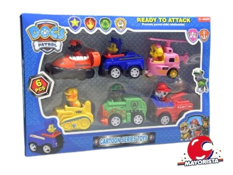 [7990500310699] SET DE VEHICULOS PAW PATROL CAJA 30X20 (SD31069) BERKMA