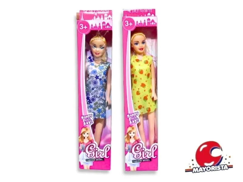 MUNECA PLASTICA EN CAJA 29CM (SD23328) BERKMA