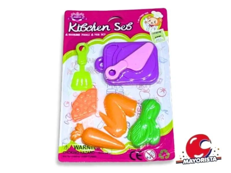 SET DE COCINA 7 PCS BLISTER 22X14 (SD19618) BERKMA