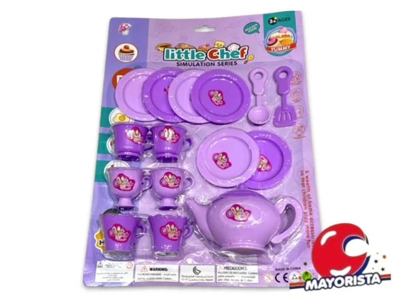 [7990500203120] SET DE TE 15 PCS EN BLISTER 44X30 (SD20312) BERKMA