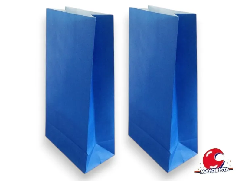 [1369] BOLSITA PAPEL X 10 AZUL 15X25X8 (EVACOR)