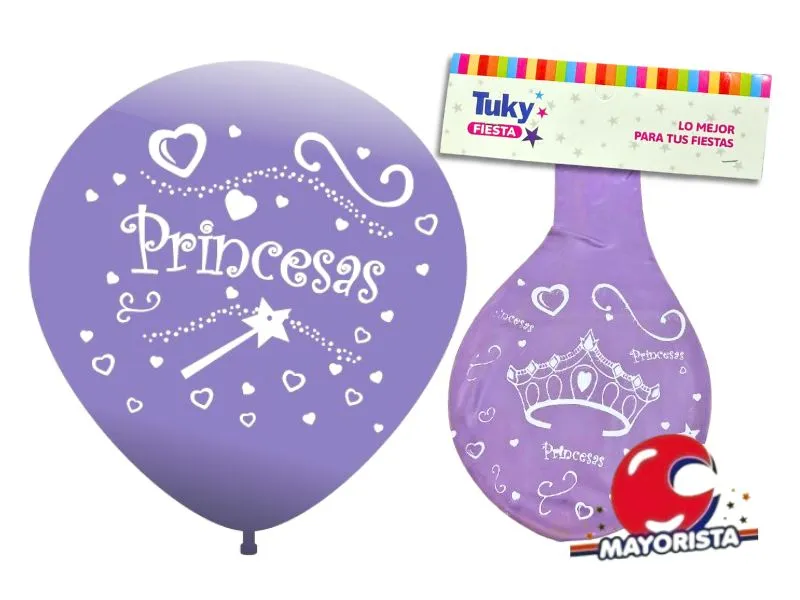 [9743] GLOBO PINATA SUPER PRINCESAS - TUKY