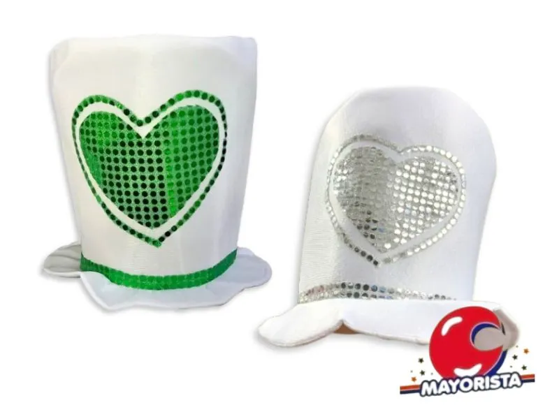 GALERA 25 CM NOVIA CORAZON C/LENTEJUELAS (356) SCRAFT
