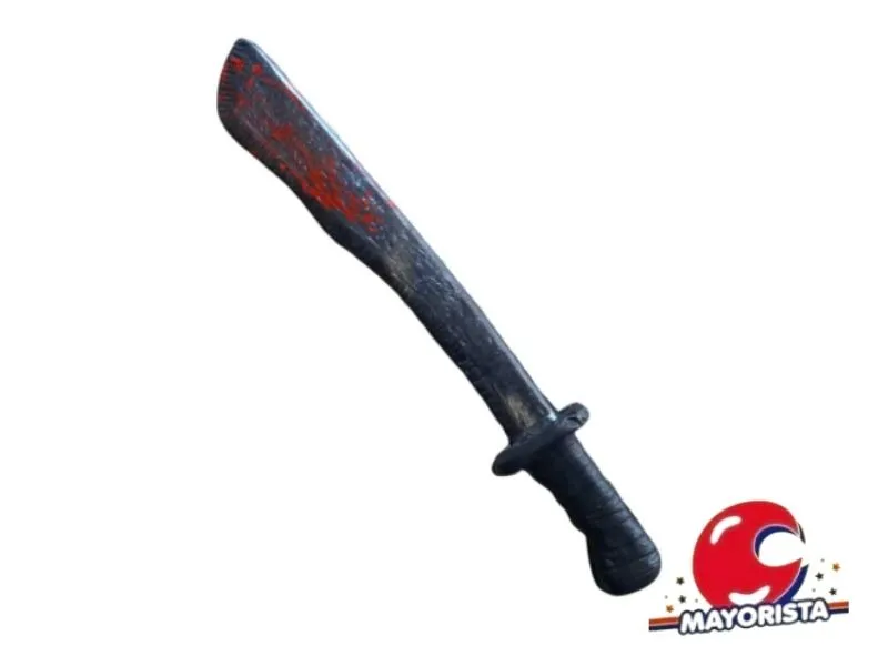 MACHETE CON SANGRE LA PURGA 44CM (925) MIC Y MAC
