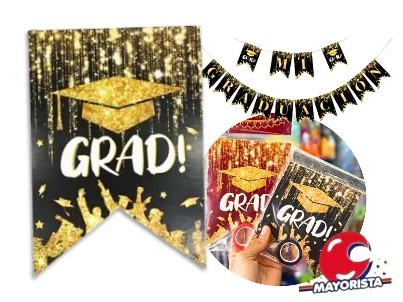 BANDERIN CARTON MI GRADUACION (GB828-10698) CHG