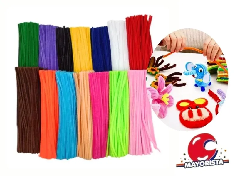 LIMPIA PIPAS X 100 30X0,8 CM POR COLOR (YJ0925) YJ IMPORT
