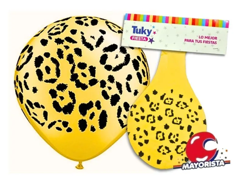 GLOBO PINATA SUPER LEOPARDO - TUKY