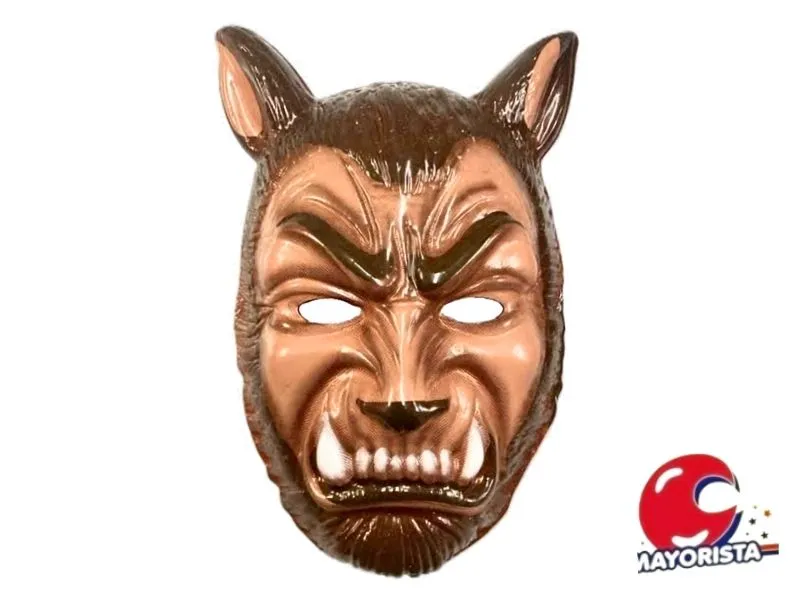CARETA PLASTICA HOMBRE LOBO (3331) TRIGGER PACK