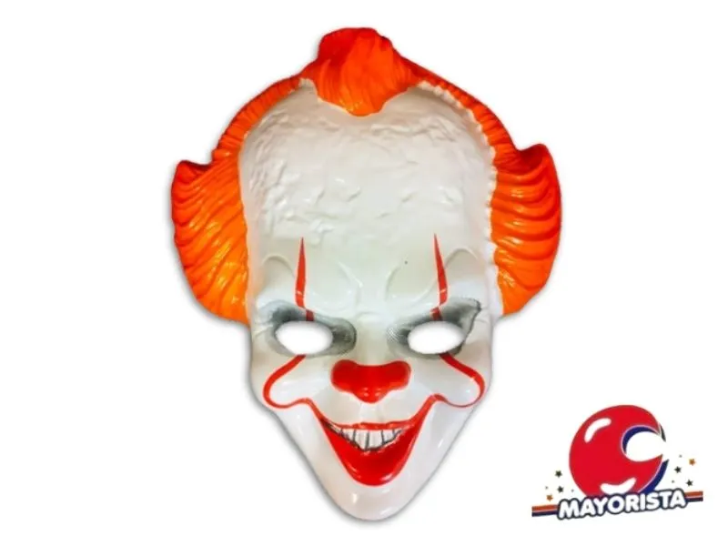 CARETA PLASTICA PAYASO IT (3369) TRIGGER PACK