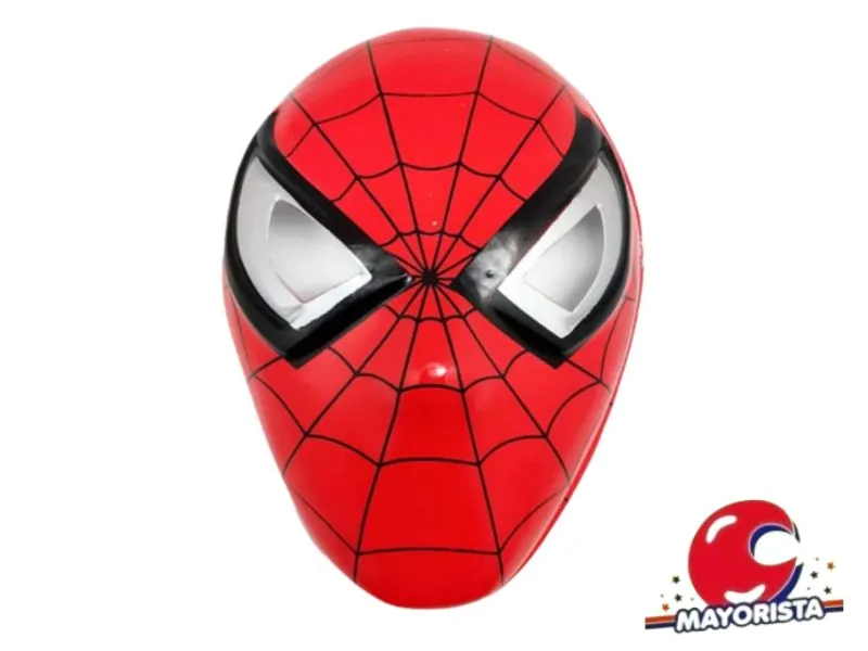 CARETA PLASTICA SPIDERMAN ROJO (3287) TRIGGER PACK