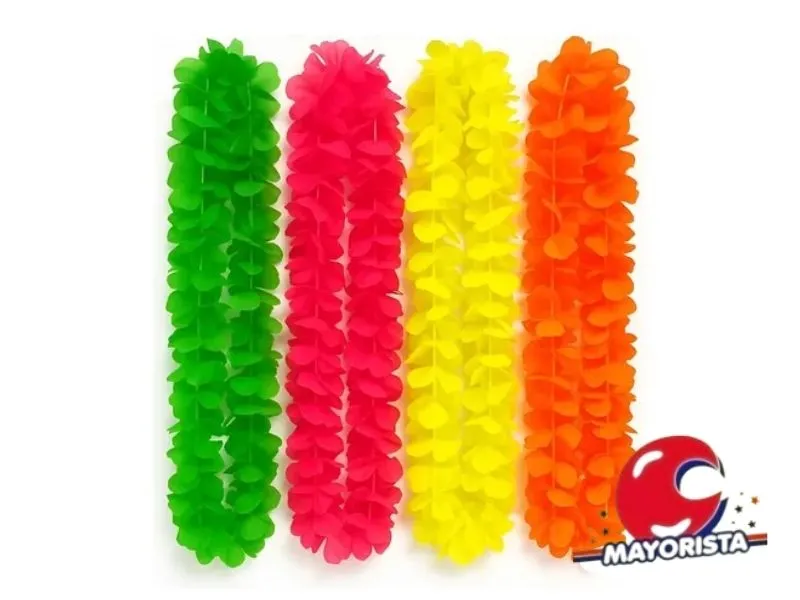 COLLAR X 1 MARGARITAS FLUO VARIOS COLORES (ZLE-CCR-03-01) ERIK