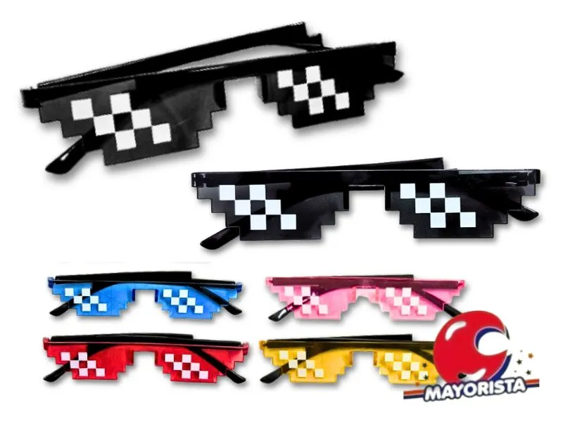 [6994107000466] ANTEOJO ACRILICO PIXELES (YJ0046) YJ IMPORT