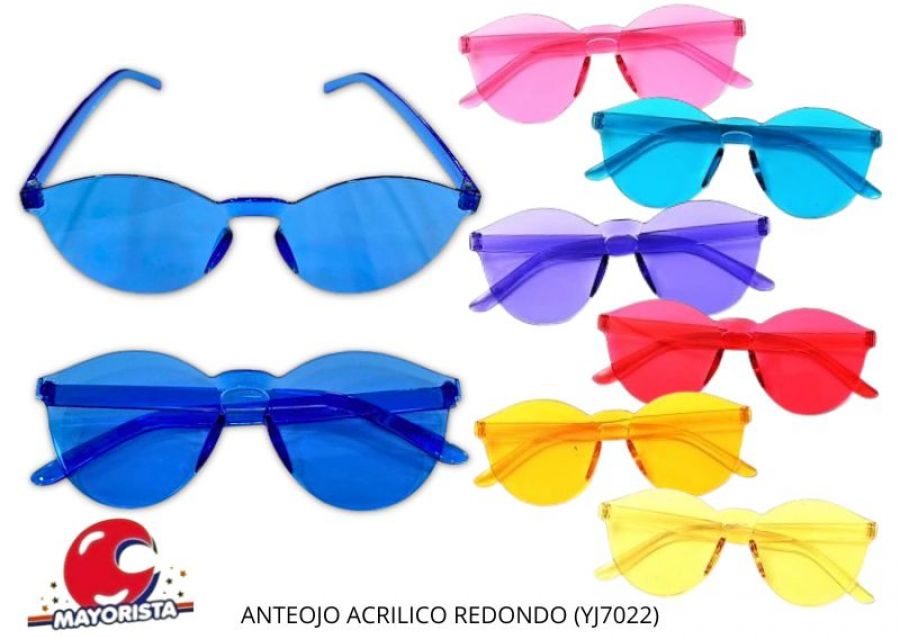 [6900099270220] ANTEOJO ACRILICO REDONDO (ILC-Y91) YJ IMPORT