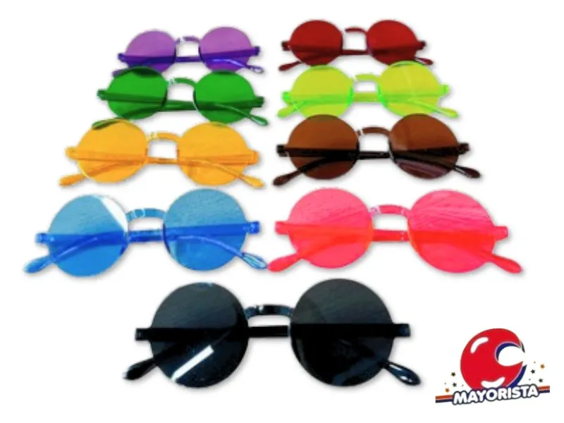 [8529] ANTEOJO ACRILICO REDONDO LENNON (YJ0042) YJ IMPORT