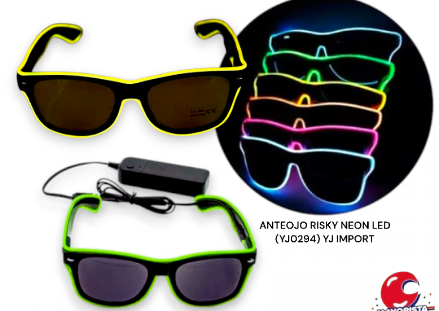 [1329] ANTEOJO RISKY NEON LED (YJ0294) YJ IMPORT