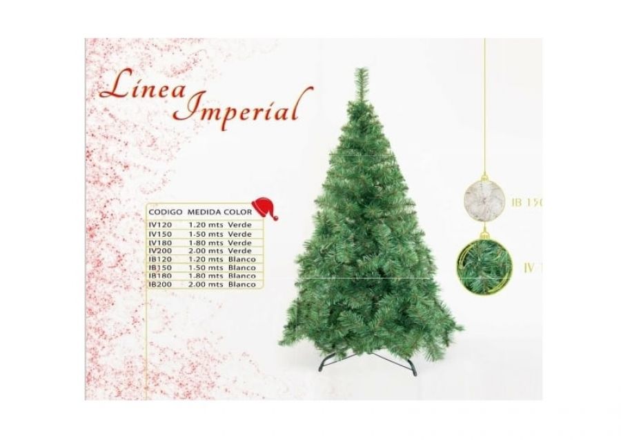 [2366] ARBOL 1,20 MTS IMPERIAL VERDE (IV120) TANTI AUGURI