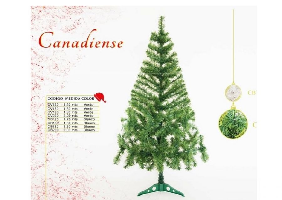 [2904] ARBOL 1,80 MTS CANADIENSE VERDE (CV180) TANTI AUGURI