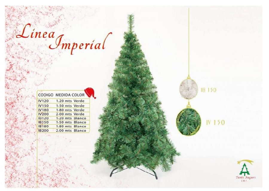 [3303] ARBOL 1,80 MTS IMPERIAL VERDE (IV180) TANTI AUGURI