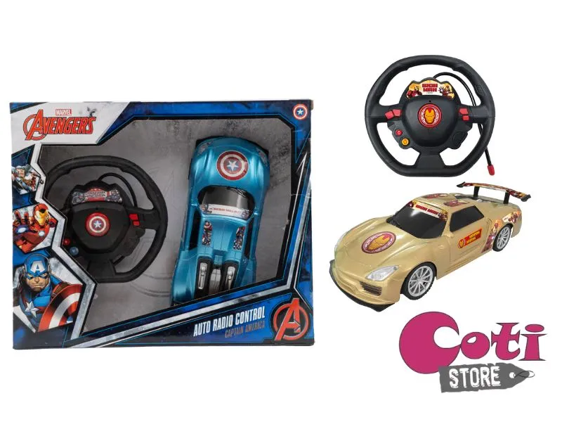[7450077064239] AUTO AVENGERS R/CONTROL VOLANTE EN CAJA 32X25 (52921) KADA