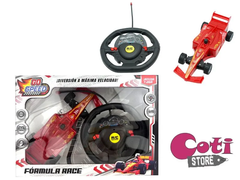 [743077234695] AUTO FORMULA 1 R/CONTROL 4 FUNC CAJA 30X5 (55613) KADA