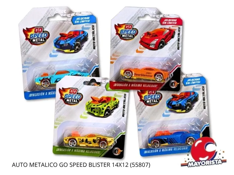 [7450077071275] AUTO METALICO GO SPEED BLISTER 14X12 (55807) KADA