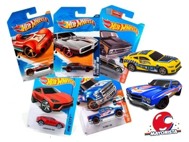 AUTOS HOT WHEELS BLISTER 16.5X11 - SOL
