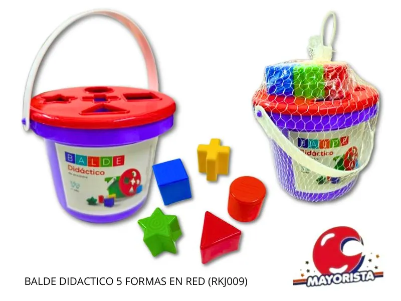 [7798322281223] BALDE DIDACTICO 5 FORMAS EN RED (RKJ009) RECKO