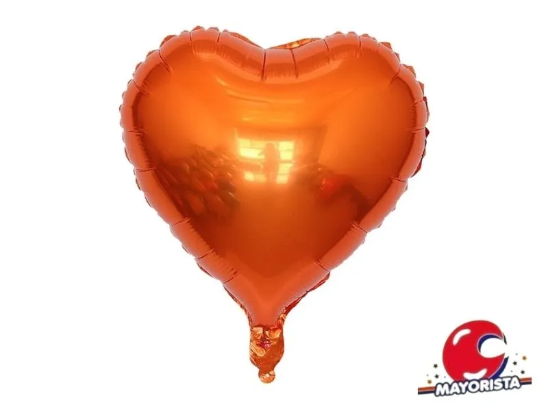 GLOBO MYLAR 18 CORAZON BRONCE - CHG