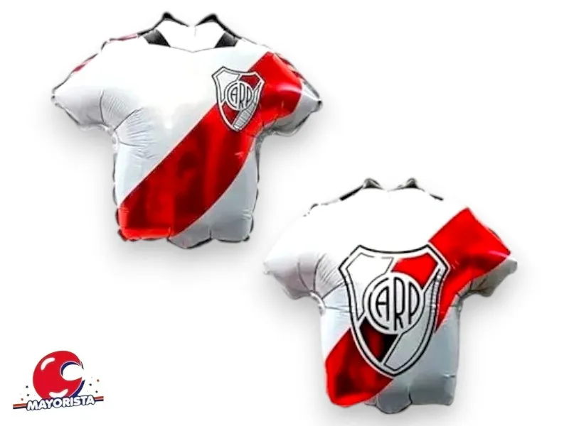 GLOBO MYLAR CAMISETA DE RIVER 50 CM (H538) CHG