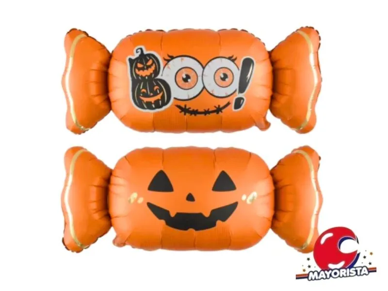 GLOBO MYLAR SILUETA CARAMELO HALLOWEEN (H1199) CHG