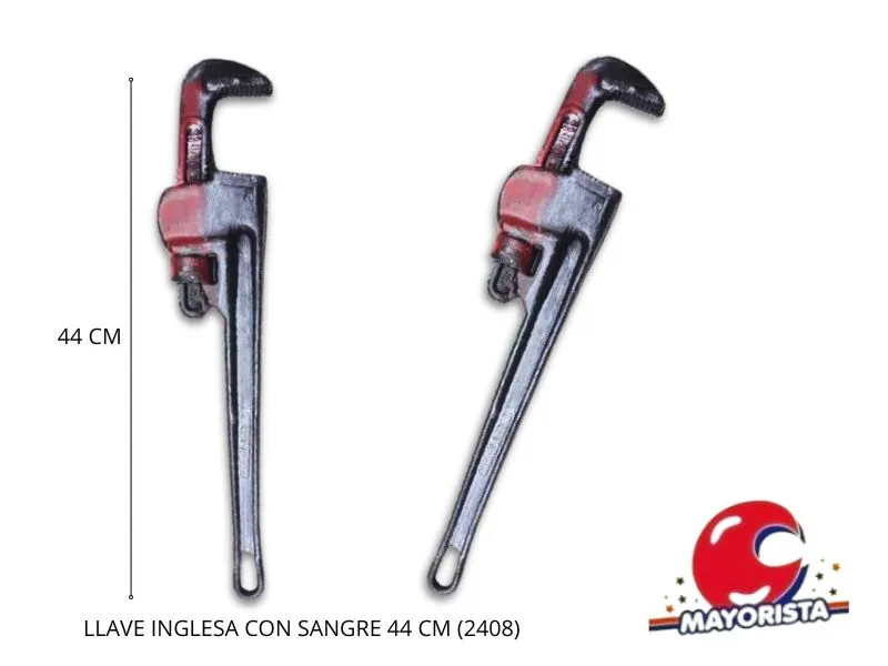 LLAVE INGLESA CON SANGRE 44 CM (955) MIC Y MAC