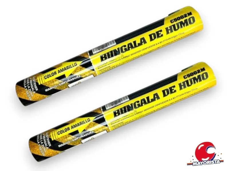 [UC5002M] BENGALA DE HUMO AMARILLO (C5002M) CIENFUEGOS