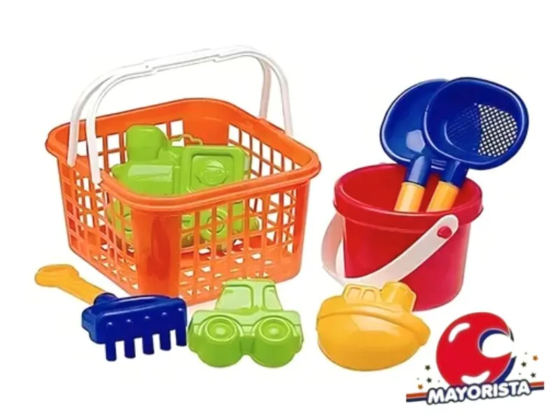 [7792435005325] CANASTA PLAYERA CON BALDE Y ACCESORIOS (532) DURAVIT